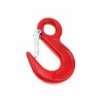 Red Lifting Eye Hook With Latch