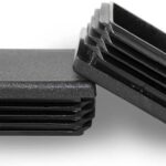 Black Nylon Internal Cap For Square Pipe