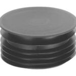 Black Nylon Internal Cap For Round Pipe