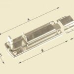 S/S Aisi 304 Light Duty Barrel Bolt