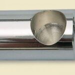 Brass Chrome Plated 90 Deg Stanchion End