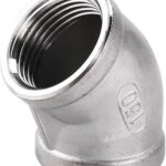 S/S 316 Fem-Fem Elbow 45 Deg