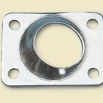 S/S 316 Rectangular Flange Base 60 Deg