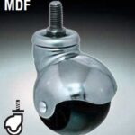 Black Nylon Castor Wheel * CED *