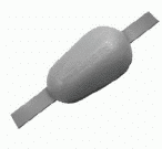 Oval Zinc Plate W/ Iron Corel