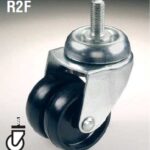 Black Nylon Castor Wheel * CEC *