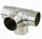 Stainless Steel 4-Way Tee