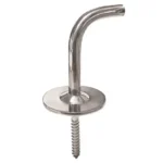 Stainless Steel Handrail Support W/Couch Screw For Welding Blank Flange