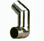 Stainless Steel Bi-Direction Elbow Left 90/125' L= 4.3/4"