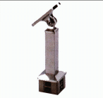 Stainless Steel Internal Rail Support Swivel Upright Flat Base