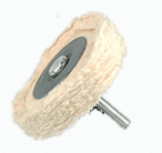 Polishing Buffers With Shaft - Round